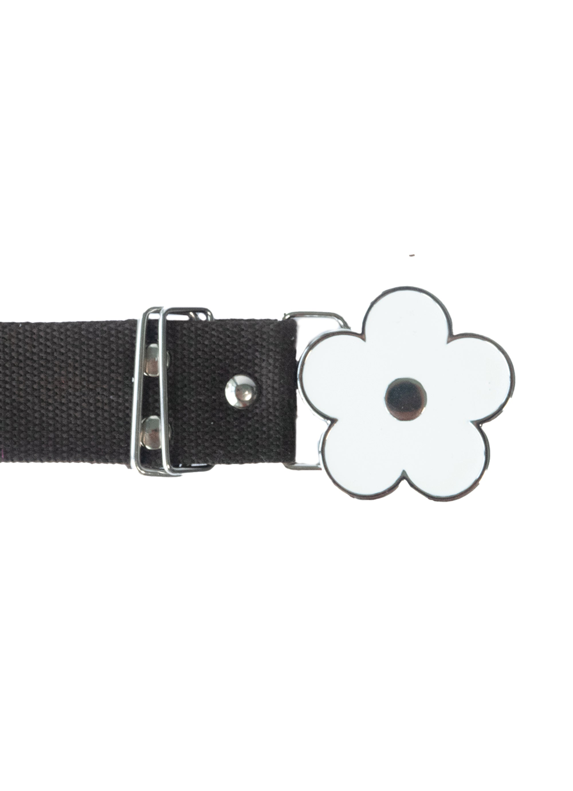 Black/White Buckle